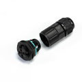 Conector impermeable IP68 de potencia eléctrica IP68