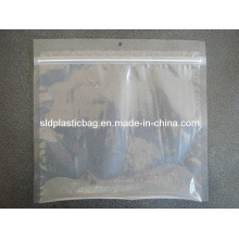 Transparent Food Packaging Bag with Zipper and Hang Hole (L045)