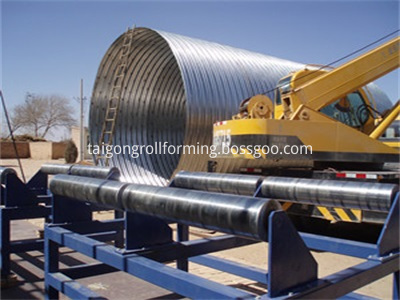 Spiral Corrugated Pipe Machine