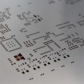 450x550mm Thickness 0.1 0.12 0.15 Frame PCB Stencil Factory