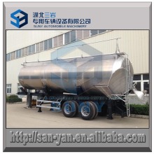 Food Grade 2 Axt Tipping Sirup Tanker Anhänger