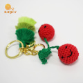 Crochet Cherry Key Chain Key Chain With Tassel