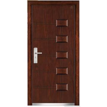 Hot Sale New Design Steel Wood Armored Door