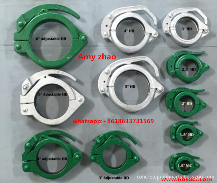 concrete pump hose clamp