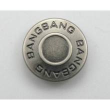 Nice silver jeans button design in cool style