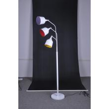 Industrial White Steel Floor Lamp (KM095F-3)