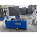 Hot melt glue sealing machine making double glazing