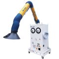 Mobile double filter cylinder hand pulse ash removal