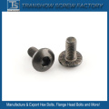 Black Zinc Plated Hex Socket Button Head Screw