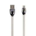 Visible LED Light TPE Flat Charge and Sync USB Cable for Apple 8-Pin Devices