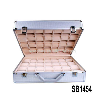 hot sell aluminum watch storage box for 48 watches from China manufacturer