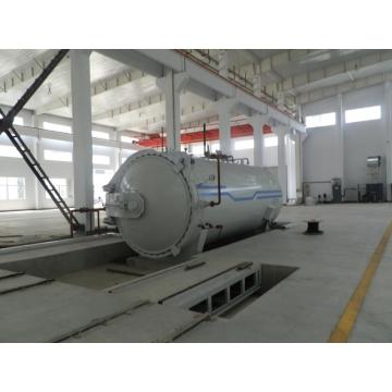 Pneumatic Glass Laminating Autoclave Glass Reactor