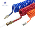 Colorful air conveying PU coil hose pipe