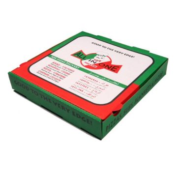 Бумажная коробка - коробка для пиццы для еды и ресторана