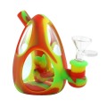 Dab rigs dinosaur egg water pipe glass bong hookah silicone bongs use for smoking MOQ=10pcs