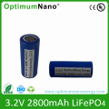 Винт высокой плотности энергии / плоский тип 32650 3.2V 5ah LiFePO4 Battery Cell