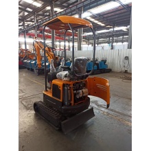 Rhinoceros Mini Excavator XN12 con motor Kubota y cubierta posterior abierta