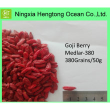 Venta al por mayor de alta calidad orgánica Goji bayas de Ningxia