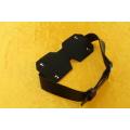 Black Leather Snap Fastener Design Eye Mask