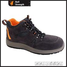 Chaussures de sécurité en cuir avec semelle PU/PU (SN5429)