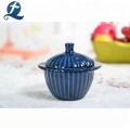 Hot sale ceramic cooking cheap custom printed mini restaurant colorful stock pots