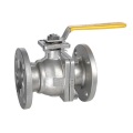 API Stainless Steel Floating 2PC Flange Ball Valve