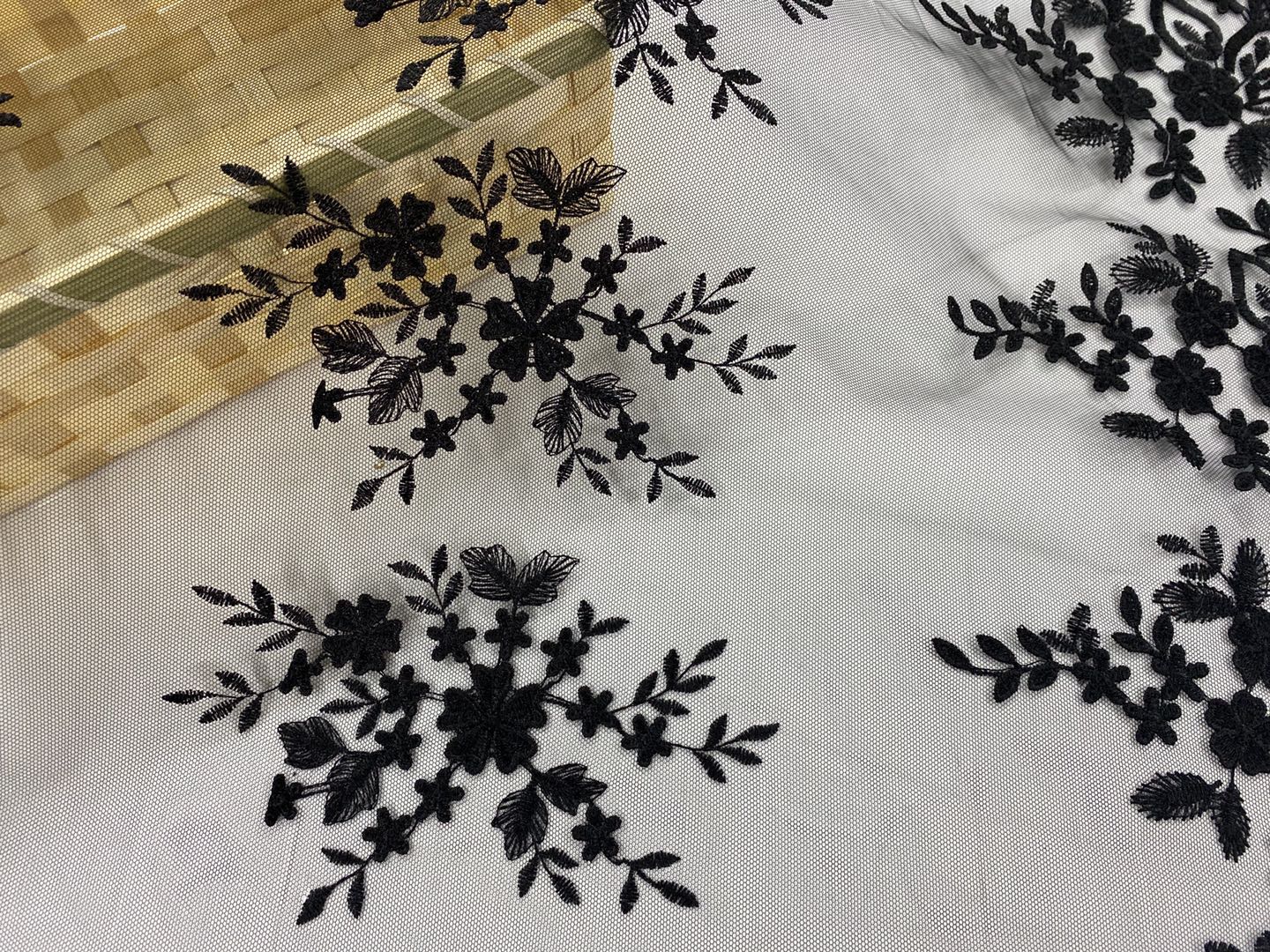 3D Embroidery Fabric