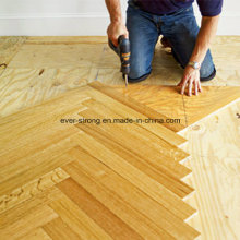 Parquet en bois à chevrons Parement en bois reconstitué