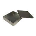 Square No Printing Metal Box Packaging Wholesale Tin Container