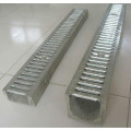 Polypropylene Drainage Channel with Galvanized Steel Grate