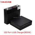 800W Carregador USB de alta potência 100 portas