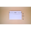 DL White Gummed Wallet Envelope Office Stationery