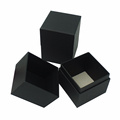 Custom Black Cardboard Packing Cosmetic Box