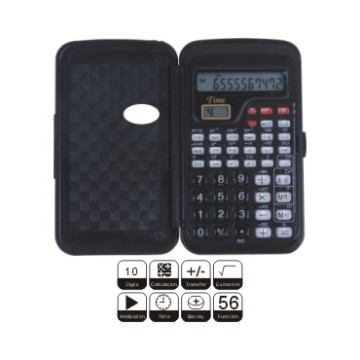 Scientific Function Calculator with Clock