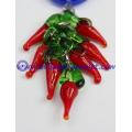 Blue evil eye seven red pepper keychain wholesale