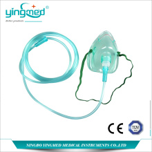 Máscara de oxígeno desechable con tubo