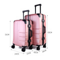 Hot Selling Teenagers women PC Hand Trolley Luggage