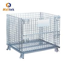 stackable storage metal foldable wire cage