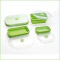 Boîte à bento 100% silicone de qualité alimentaire