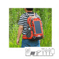 2016 Heißer verkaufender Telefon-Aufladeeinheits-Rucksack, Solarleistungs-Bank