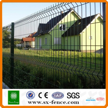 ISO9001 Powder coated Bended Wire Mesh Fence