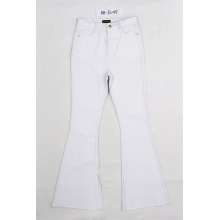Jeans de moda blanca al por mayor a la venta