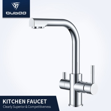 Three Way Water Filter Purifier Tap Kitchen Faucet