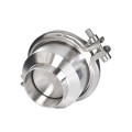 One way flow check valve