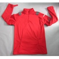 Yj-1070 Mens Red Lightweight Fleece Waterproof Breathable Softshell Jacket