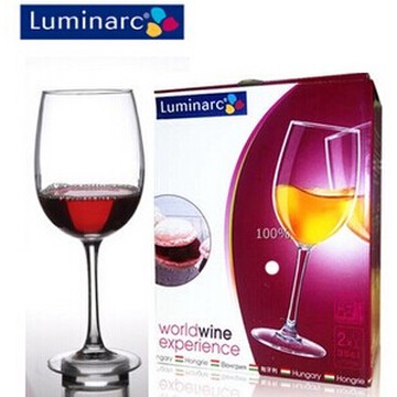 Luminarc 350ml copo de vidro de beber vinho vermelho (E5979)