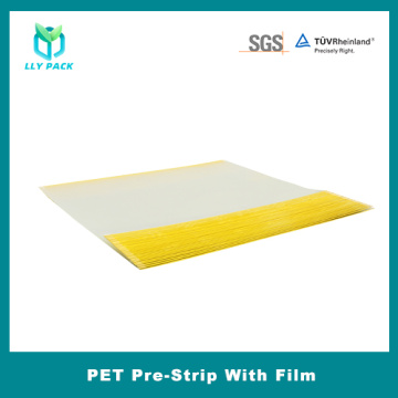 Pet Pre-Strip with Film for Flexo Printing Machine