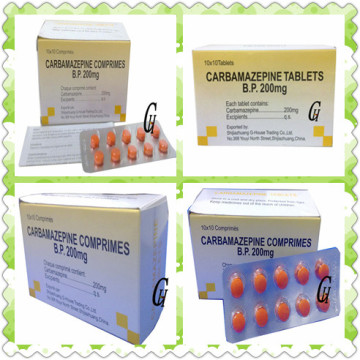 Antiépilepsie Comprimés de carbamazépine 200 mg