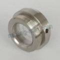 Stainless Steel End Cover Assmbling with Acrylic Turning Part