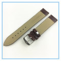 22MM Custom Black Leather Watch Straps